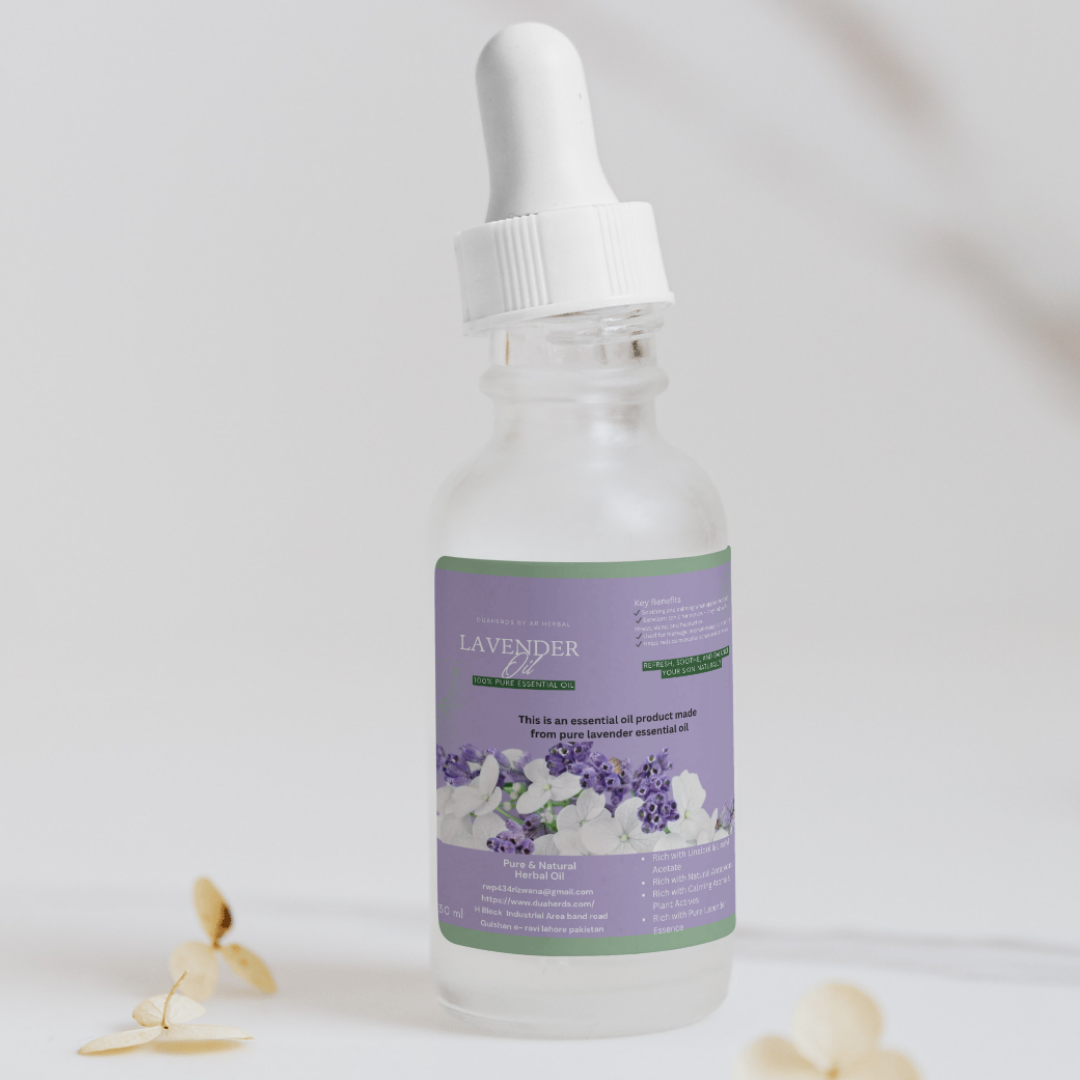 Pure Lavender Oil 30 ml | For Skin, Hair & Aromatherapy