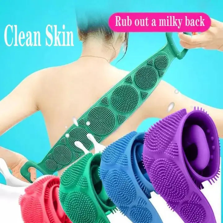 Single Side Bath Towel Silicone Scrubber Buy 1 Get 1 Free!!!