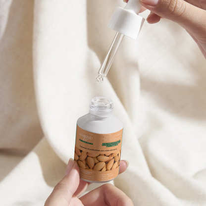 Pure Sweet Almond Oil 30 ml | For Skin, Hair & Body Care