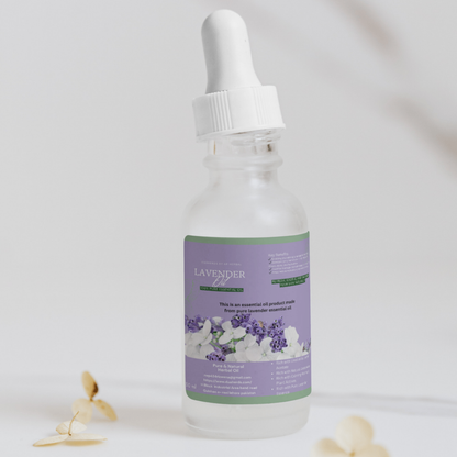 Pure Lavender Oil 30 ml | For Skin, Hair & Aromatherapy