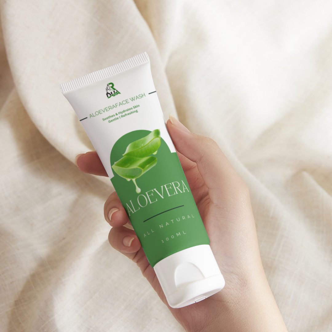Aloe Vera Facewash 100 g | Gentle Cleanser for Glowing Skin