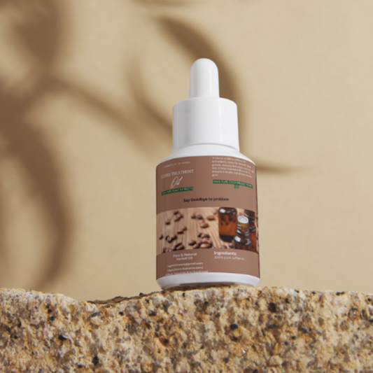 Coffee Treatment Oil | Hair Growth, Dark Circles & Skin Care – 30 ml