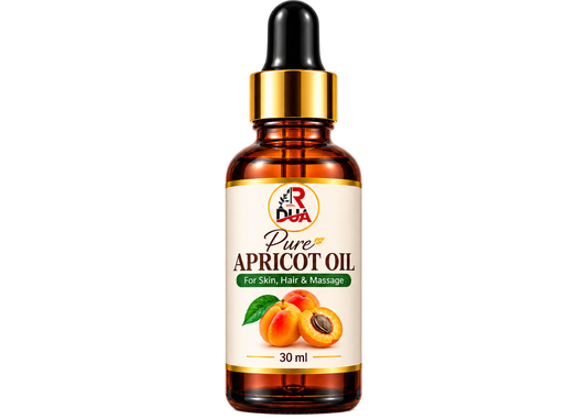 Pure Apricot Oil 30 ml | For Skin, Hair & Massage
