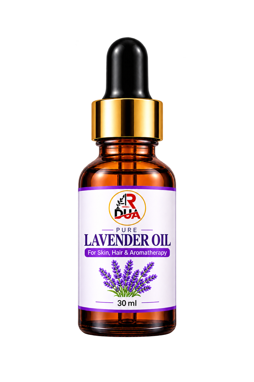 Pure Lavender Oil 30 ml | For Skin, Hair & Aromatherapy