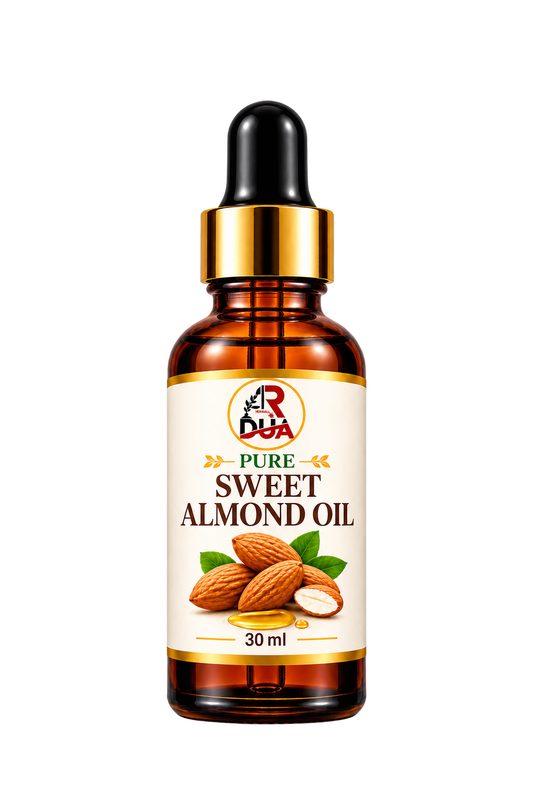 Pure Sweet Almond Oil 30 ml | For Skin, Hair & Body Care