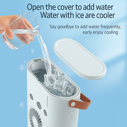 Large USB Mist Cooling Fan At 20% Off | Best For House wifes,Officer works