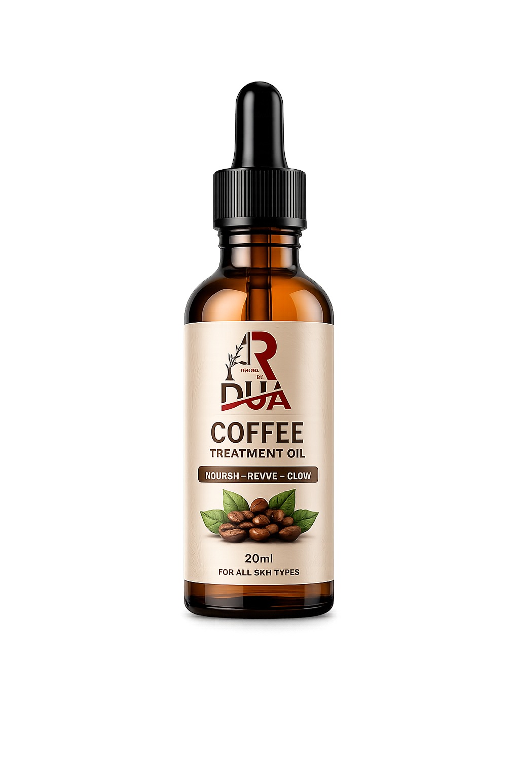 Coffee Treatment Oil | Hair Growth, Dark Circles & Skin Care – 30 ml