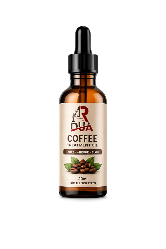Coffee Treatment Oil | Hair Growth, Dark Circles & Skin Care – 30 ml