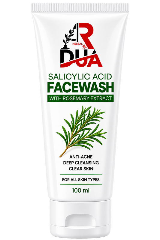 Salicylic Acid Facewash with Rosemary Extract 100 ml | Anti Acne Treatment Face wash | Best Face wash for Pimples & Acne | For Deep Cleansing