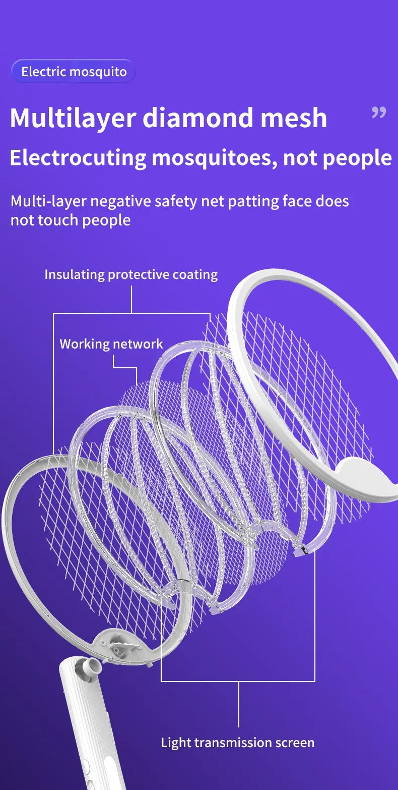 Foldable Electric Mosquito Killer with UV Light